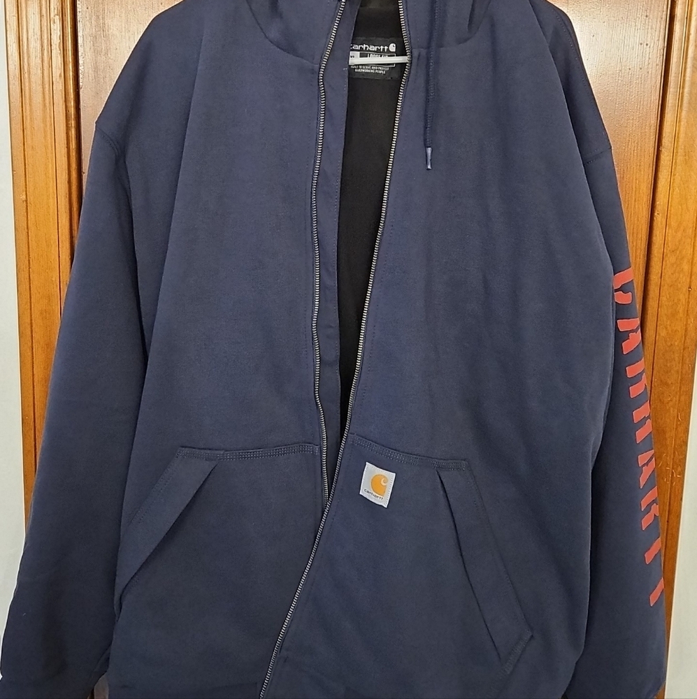Carhartt zip up hoodie